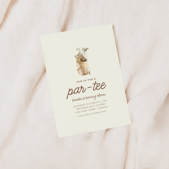 Join Us For A Par-Tee Golf Birthday Party Invite (Creator Uploaded)