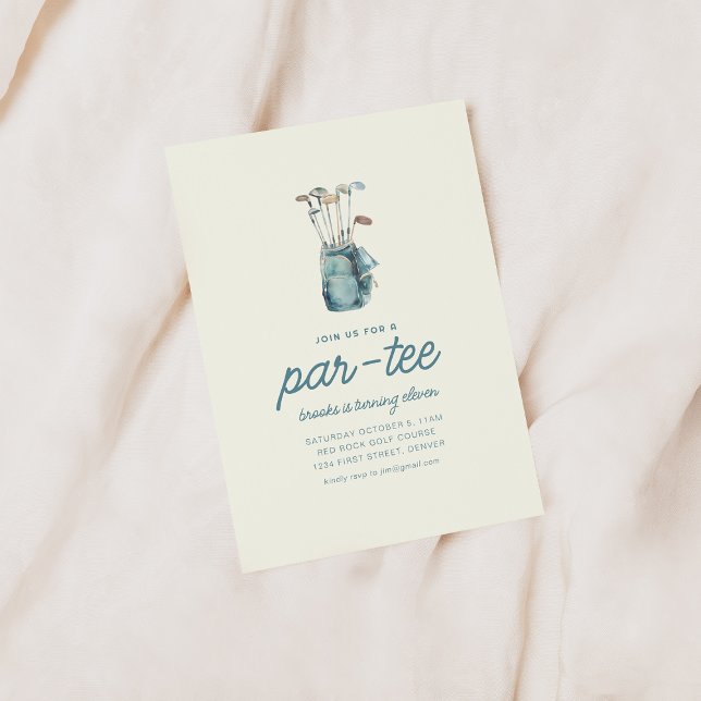 Join Us For A Par-Tee Golf Birthday Party Invite (Creator Uploaded)