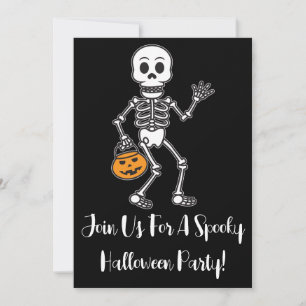 Join Us For A Spooky Halloween Party Invitation