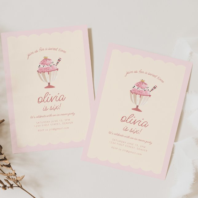 Join Us For a Sweet Time Birthday Party Invite (Creator Uploaded)