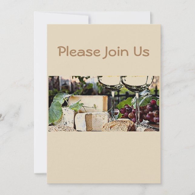 JOIN US (FOR ANY OCCASION) FALL THEME INVITATION (Front)