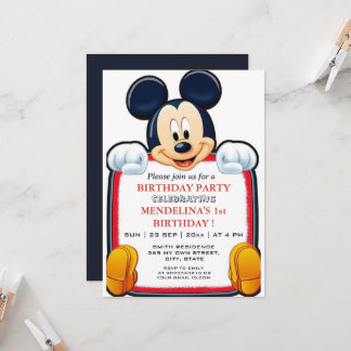 Join Us in Celebrating Baby's First Birthday Bash! Invitation
