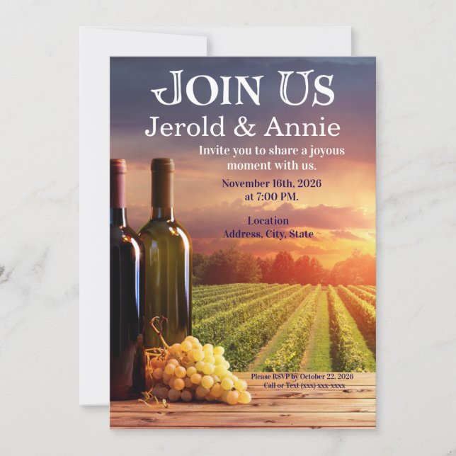 Join Us Invitation (Front)