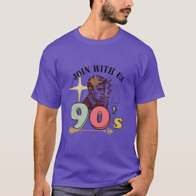 Join With Us 90s boy T-Shirt (Front)