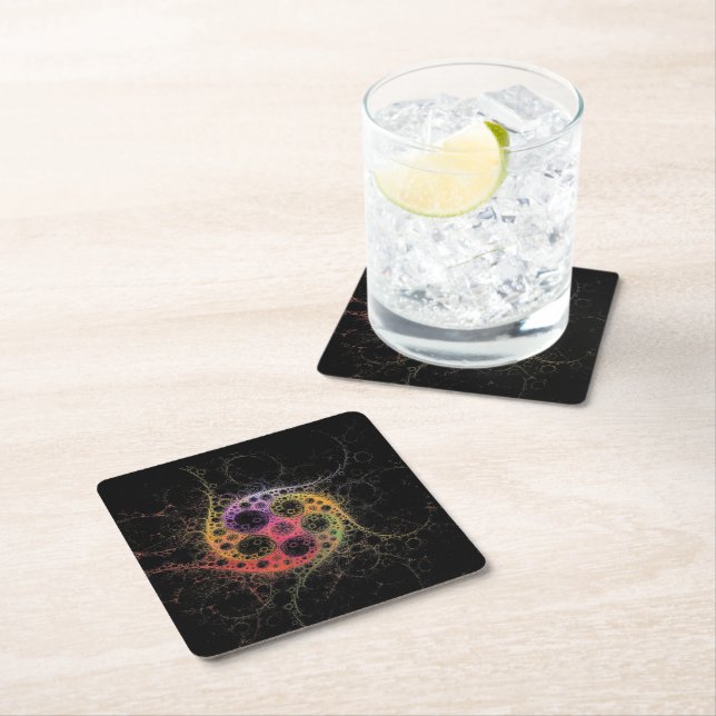 Joined at the Centre Paper Coaster (Insitu)