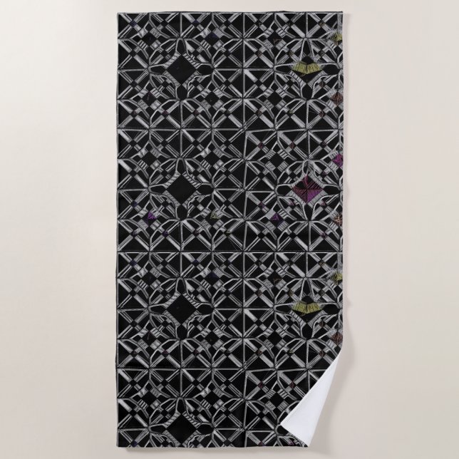 Joined at the Crossroads Beach Towel (Front)