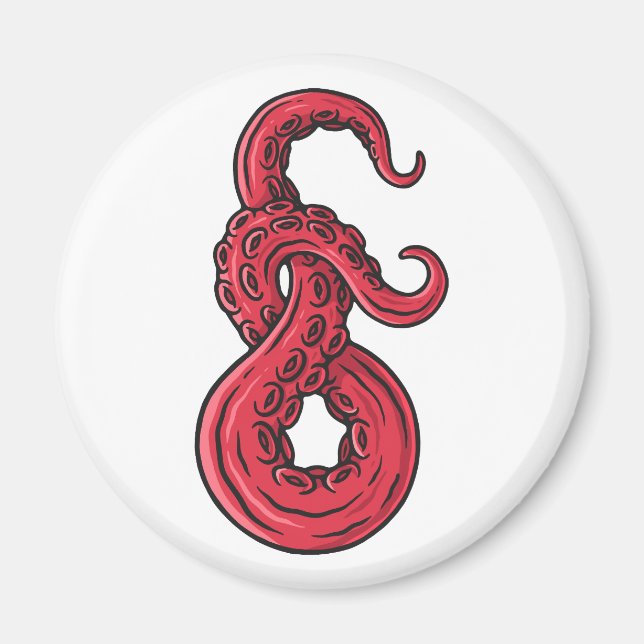 Joined tentacles magnet (Front)