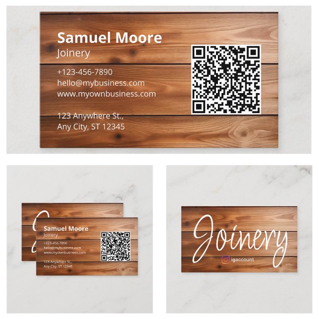 Joinery Rustic Templates Business Card (Joinery Rustic Templates Business Card
)