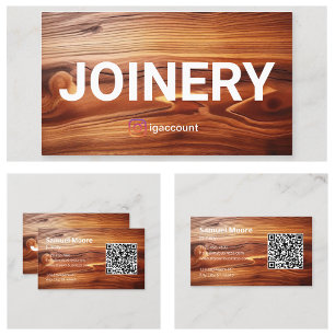Joinery Stylish Business Card