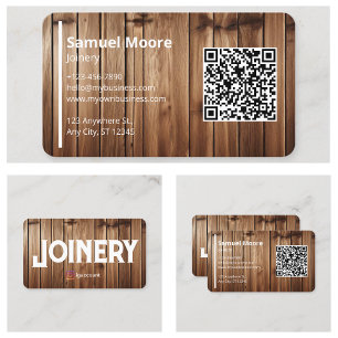 Joinery Templates Design Business Card