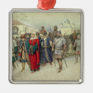 Joining of Great Novgorod Metal Ornament
