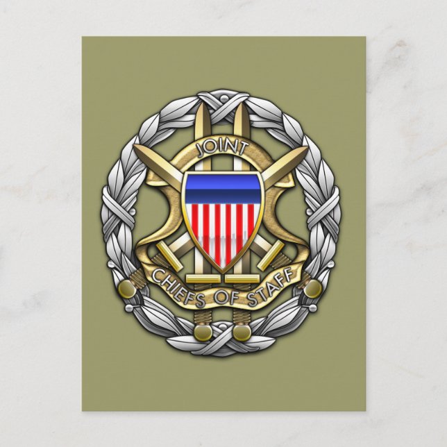 Joint Chiefs of Staff Postcard (Front)