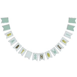 Joint Effort Couples Baby Shower Bunting Bunting