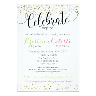 Baby And Bridal Shower Combined Invitations 8