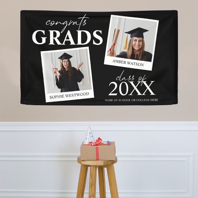 Joint Graduation Party | 2 Photo Banner (Creator Uploaded)