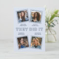 Joint Graduation Party Invitation for 4 Graduates | Zazzle