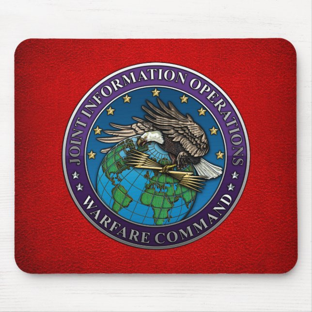 Joint Information Operations Warfare Centre Mouse Pad (Front)