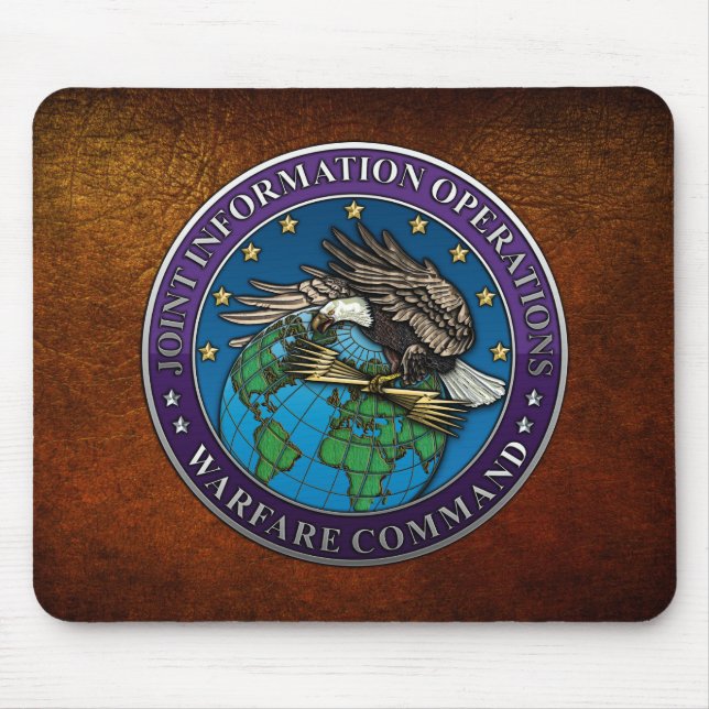 Joint Information Operations Warfare Centre Mouse Pad (Front)