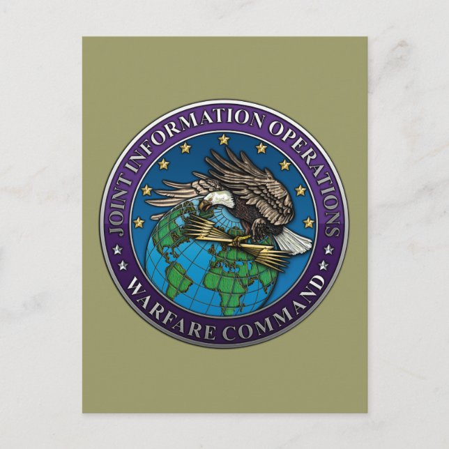 Joint Information Operations Warfare Centre Postcard (Front)