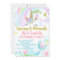 Joint Mermaid and Unicorn Birthday Invitation