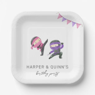 Joint Ninja Party Paper Plates