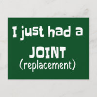 Joint Replacement Humour Funny Novelty