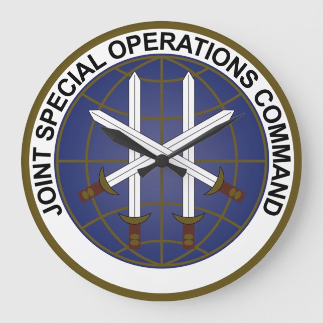 Joint Special Operations Command  JSOC Large Clock (Front)