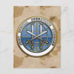 Joint Special Operations Command Postcard