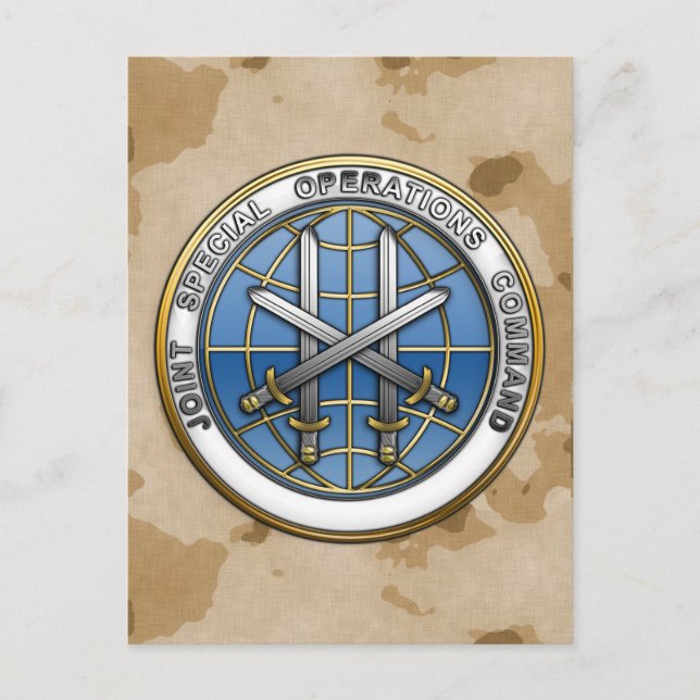 Joint Special Operations Command Postcard (Front)