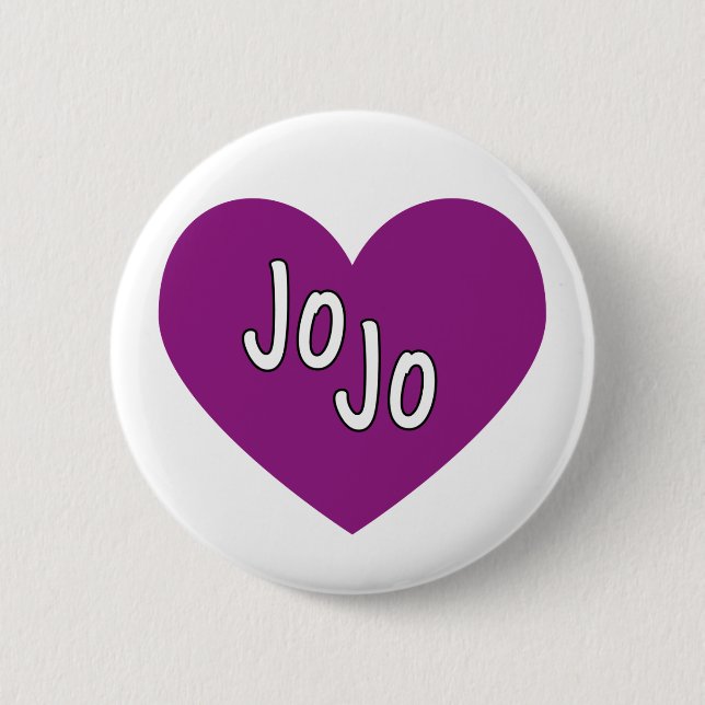 JoJo 6 Cm Round Badge (Front)