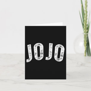 Jojo card