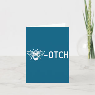 Joke Bee OTCH Family Pun Sarcastic Card