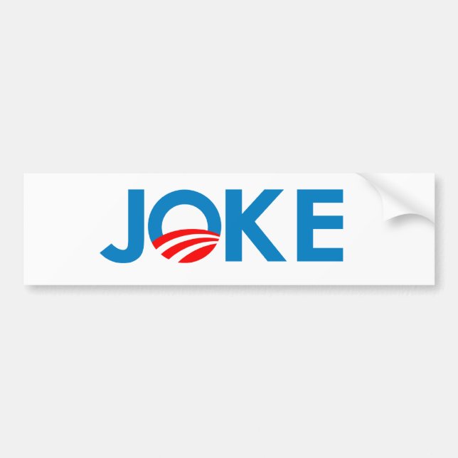 JOKE BUMPER STICKER (Front)