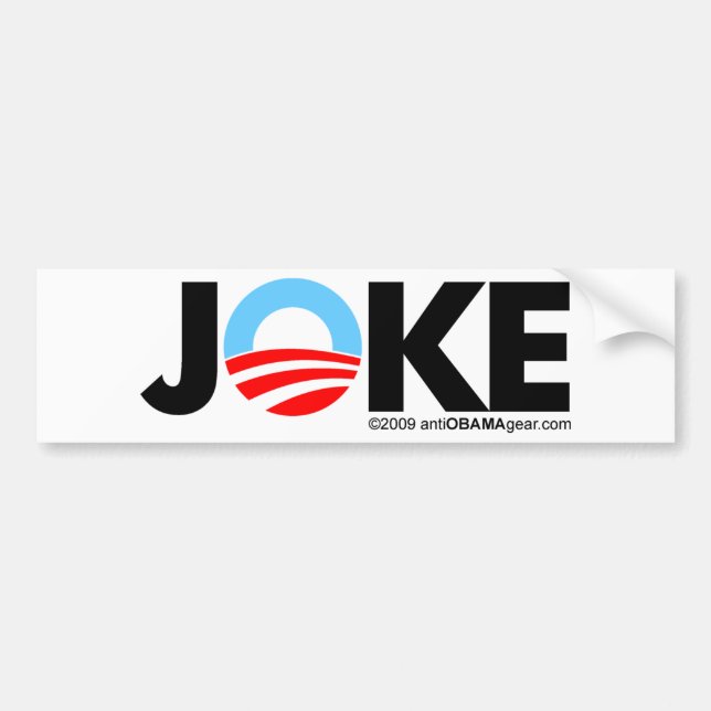 JOKE BUMPER STICKER (Front)