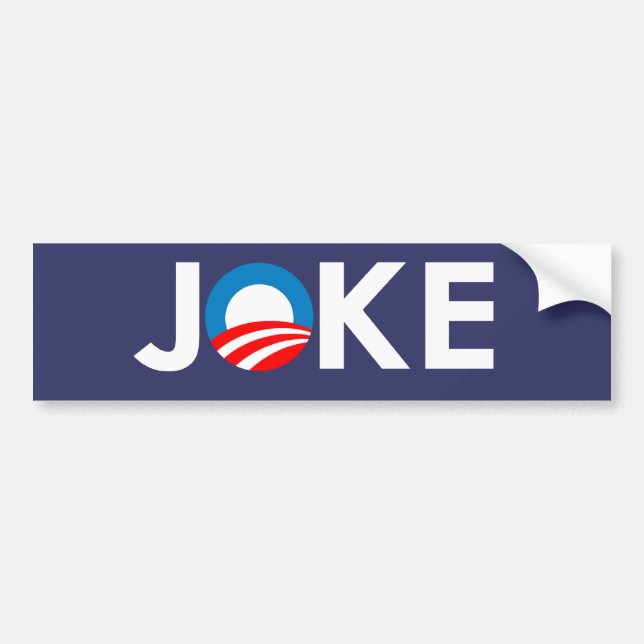 JOKE BUMPER STICKER (Front)
