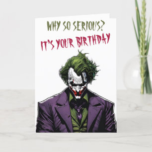 joker birthday card