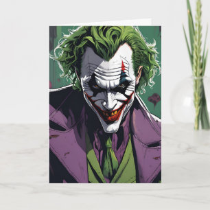 joker birthday card