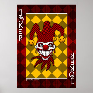 Joker Card Poster