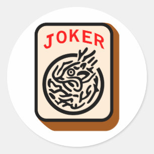Joker Classic Round Sticker