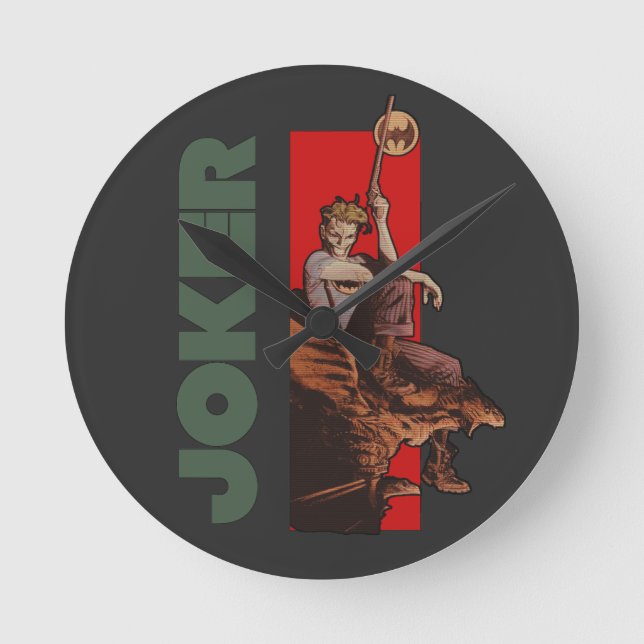 Joker Dc Round Clock (Front)