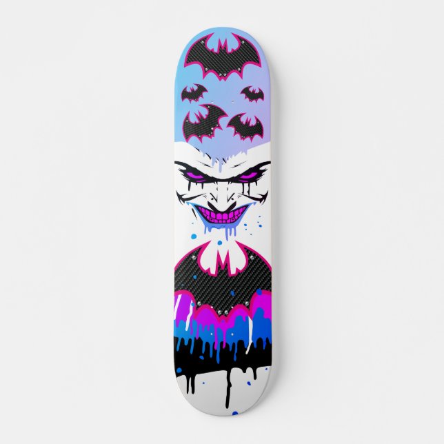 joker design skateboard (Front)