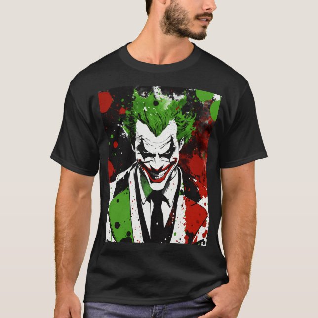 Joker face design Tshirt  (Front)