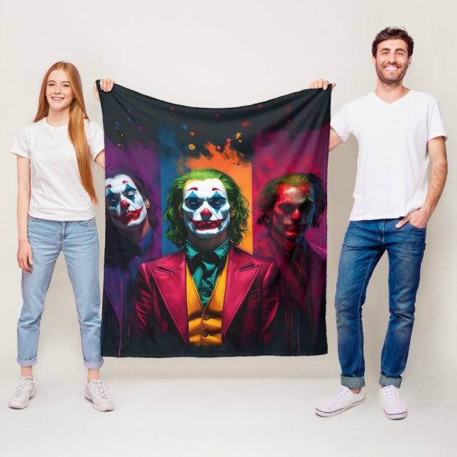 Joker Fleece Blanket (In Situ)