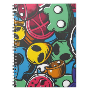 Joker Graffiti Notebook