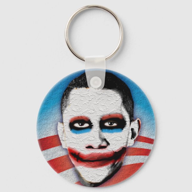 Joker Obama Key Ring (Front)