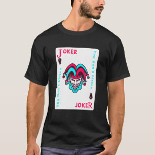 Joker Playing Card Aesthetic Jester T-Shirt