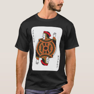 Joker Playing Card Halloween Costume T-Shirt