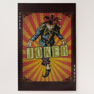 Joker Playing Card Jigsaw Puzzle