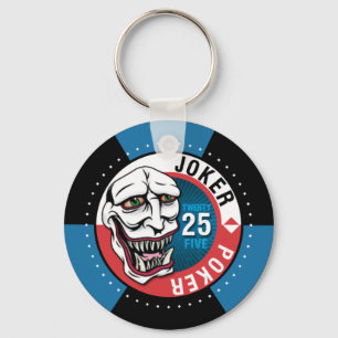 Joker Poker Keychain