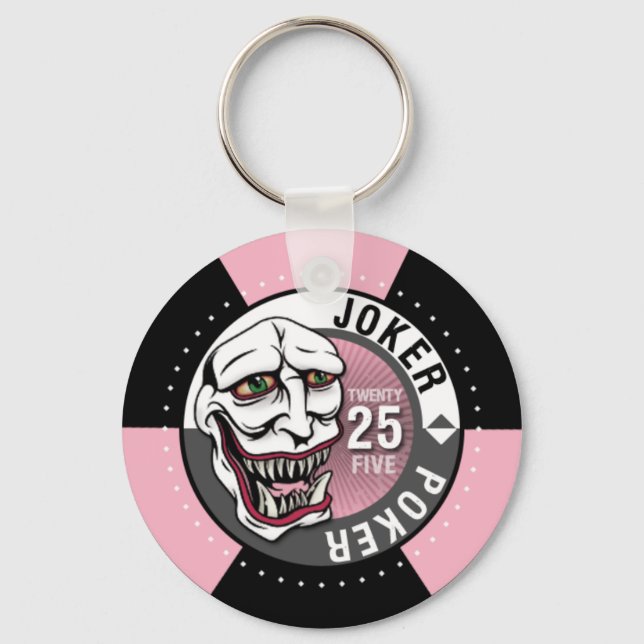 Joker Poker Keychain (Front)